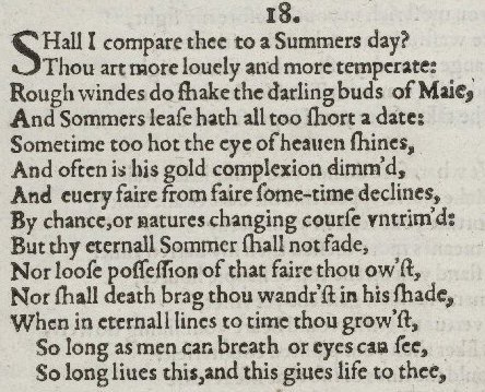 Shakespeare's Sonnets